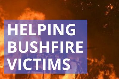 Bushfire help stamp